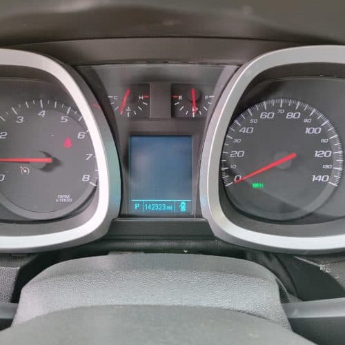 2014 Chevrolet Equinox LS instrument panel