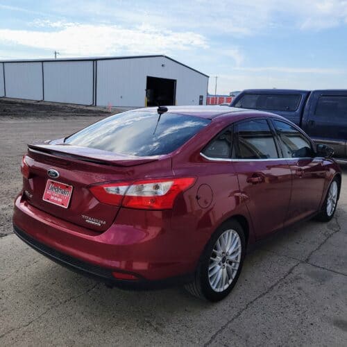 2014 Ford Focus Titanium Rear Passenger Side